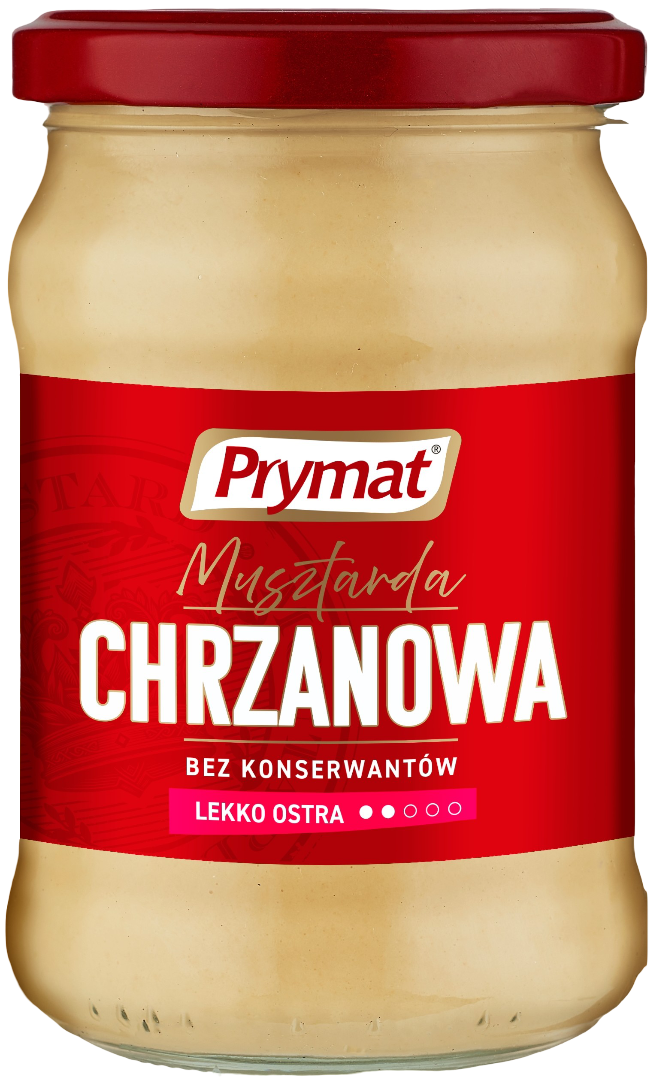 Musztarda chrzanowa Prymat 296g widok 1