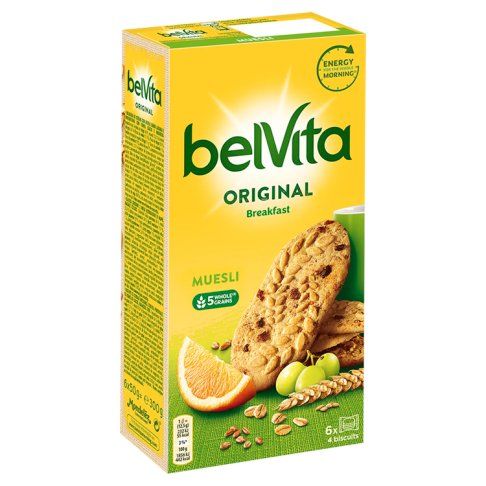 Ciastka Belvita muesli 300g widok 2