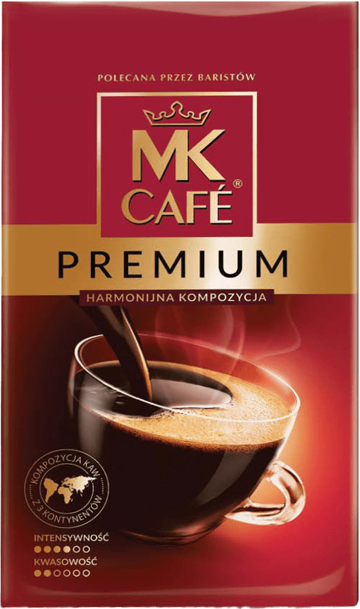 Kawa mielona Mk Cafe Premium 250g widok 1