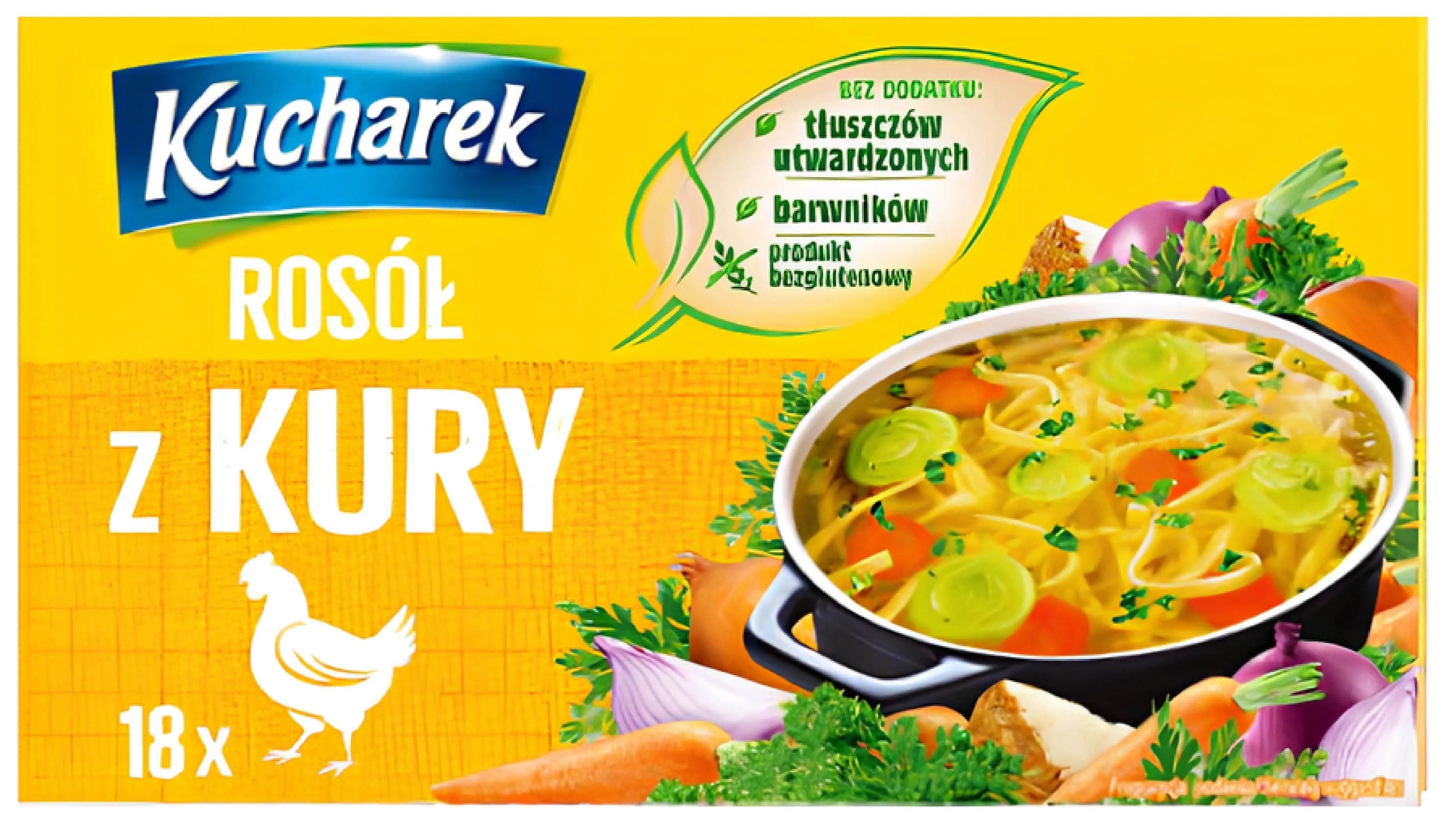 Bulion rosół z kury Kucharek 180g widok 1