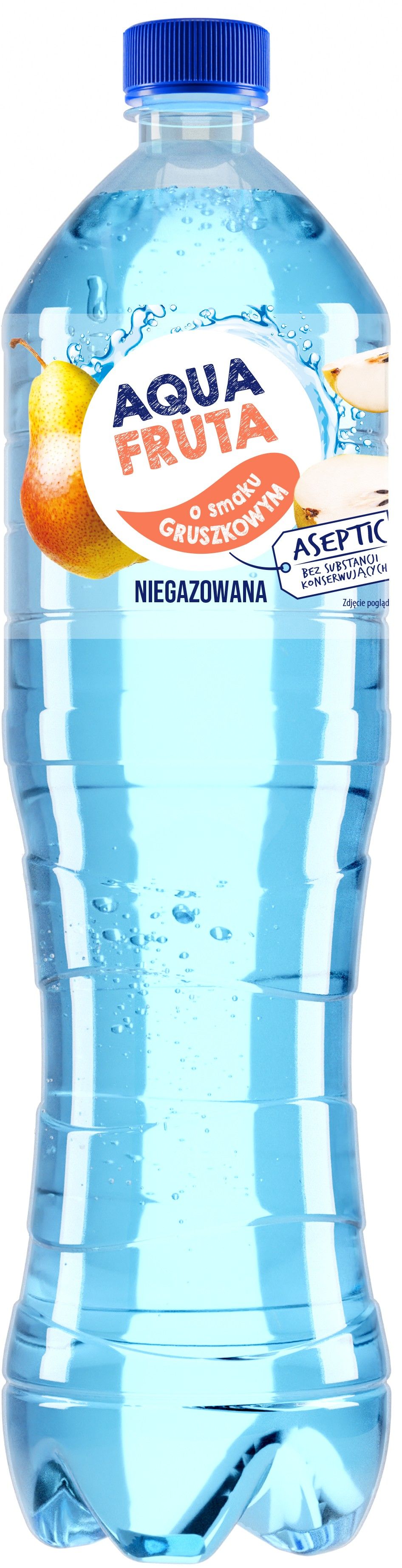 Napój niegaz. o sm. gruszkowym Aqua Fruta 1,5l widok główny 