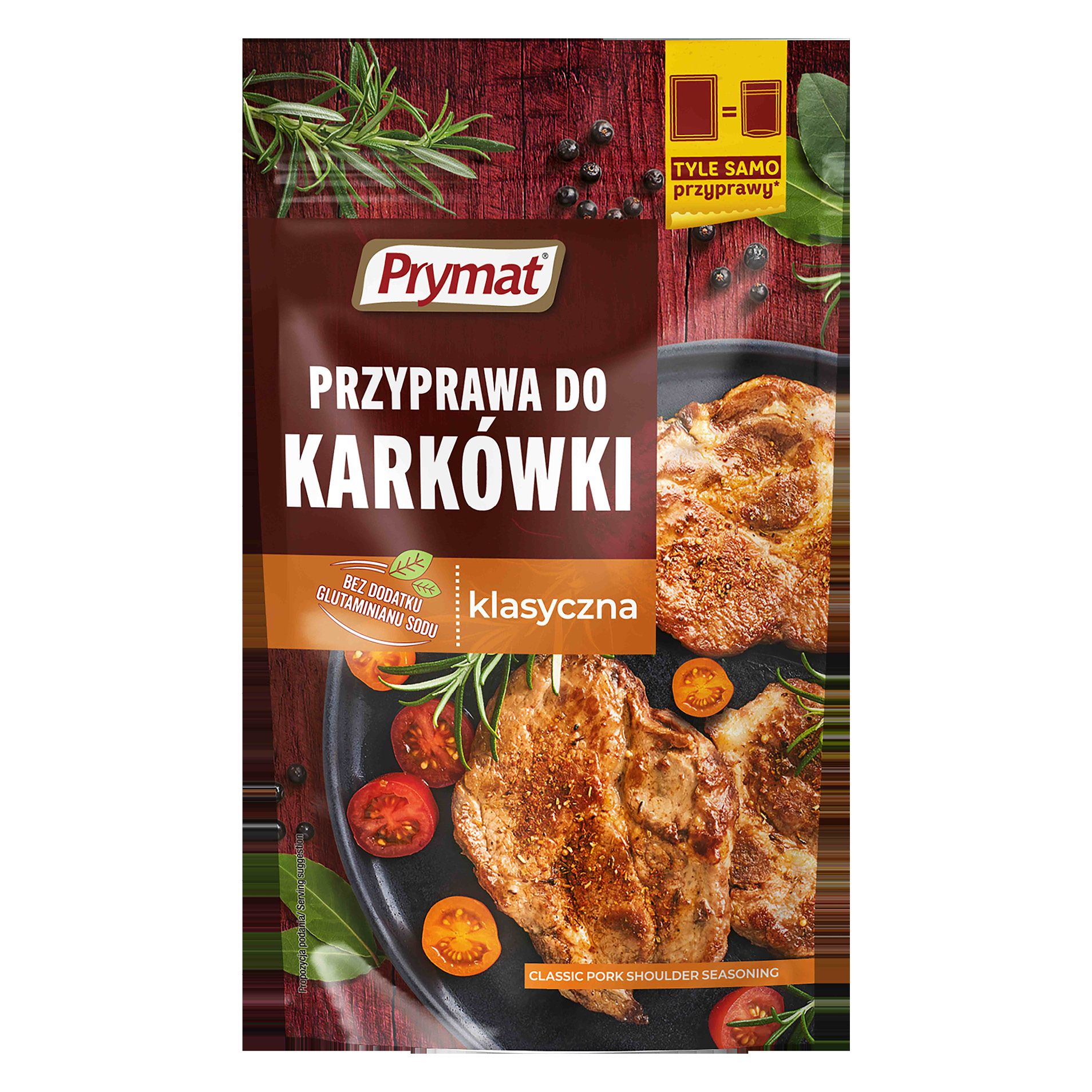 Przyprawa do karkówki klasycznej Prymat 20g widok 1