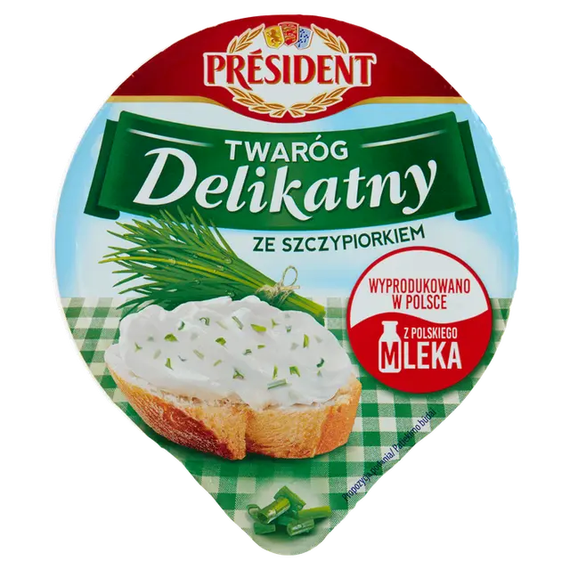 Twaróg delikatny President 150g mix widok 2