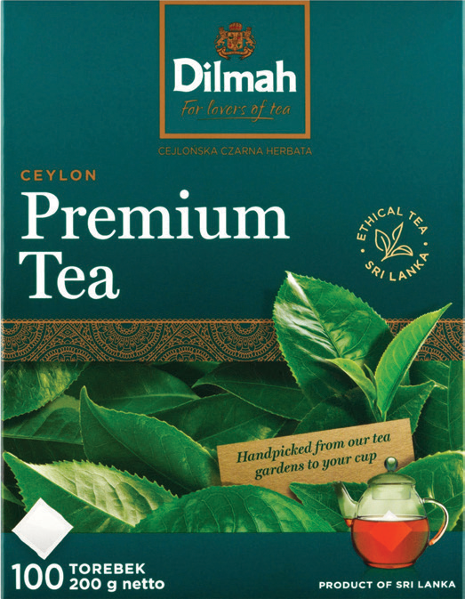 Herbata czarna Dilmah 100x2g widok 1