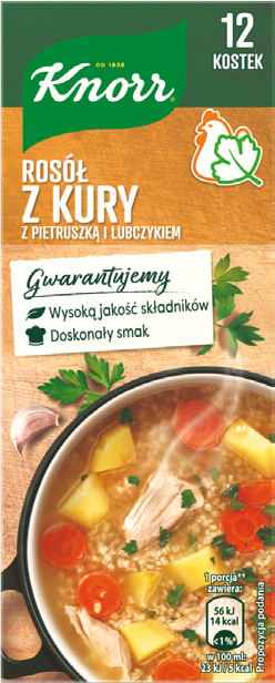 Bulion Knorr 120g mix widok 1