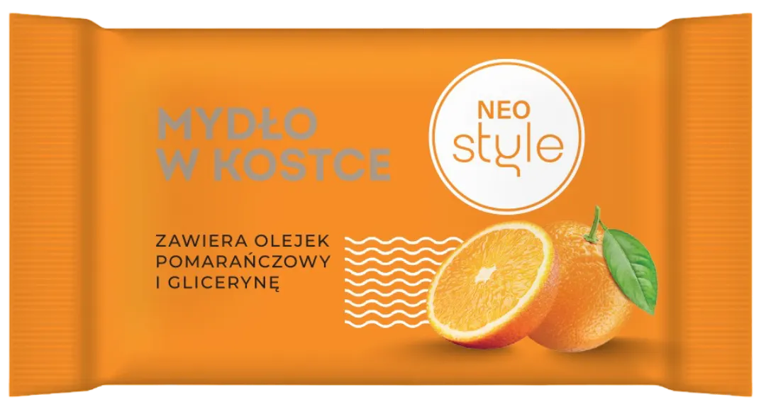 Mydło w kostce pomarańcza Neo Style 90g widok 1
