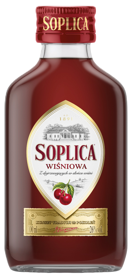 Likier Soplica wiśniowa 100ml 26% widok 1