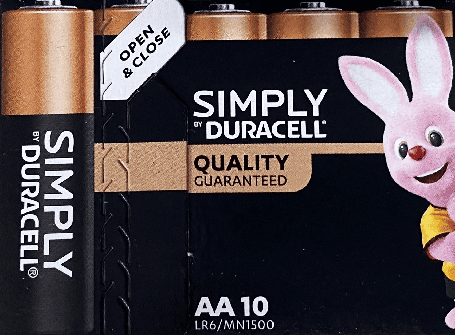 Bateria alkaliczna AA LR6 Duracell 10szt widok 1