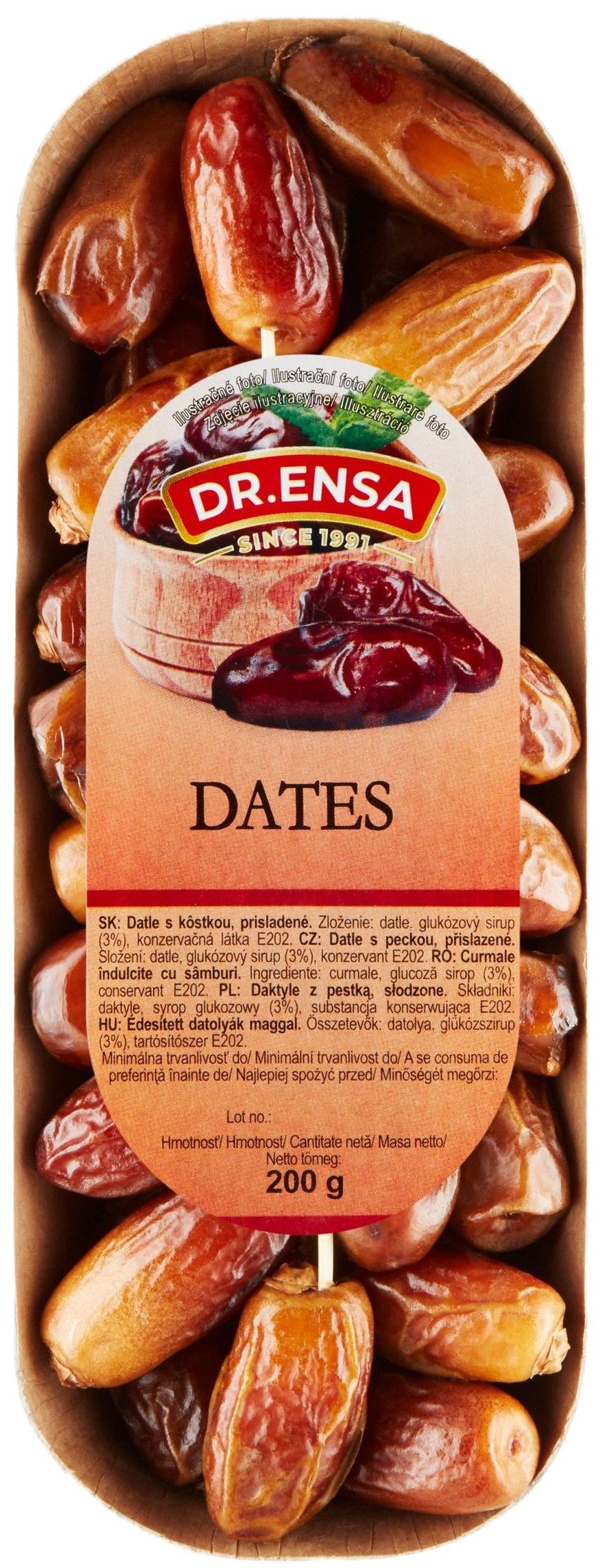 Daktyle na tacce widok 1