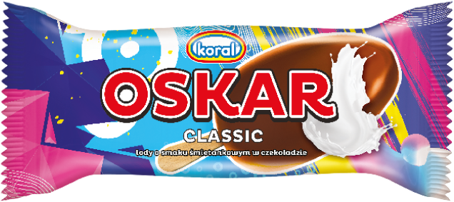 Lody na patyku Oskar 90ml mix widok główny