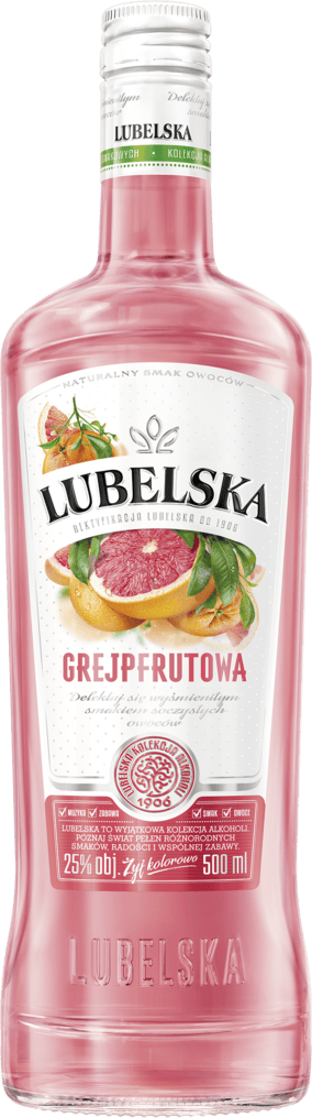 Likier Lubelska grejpfrutowa 0,5l 25% widok 1