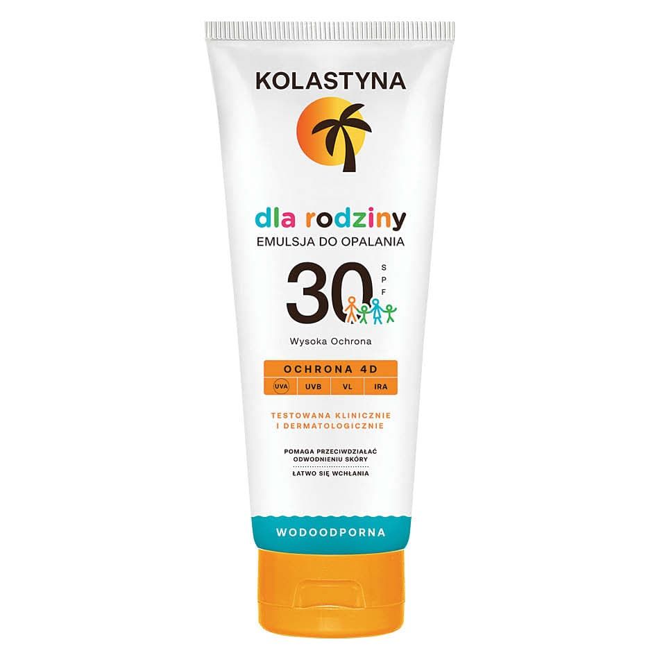 Emulsja do opalania SPF30 family Kolastyna 250ml widok 1