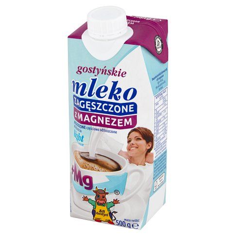Mleko zagęszcz. n/sło. light z magn SM Gostyń 500g widok 1