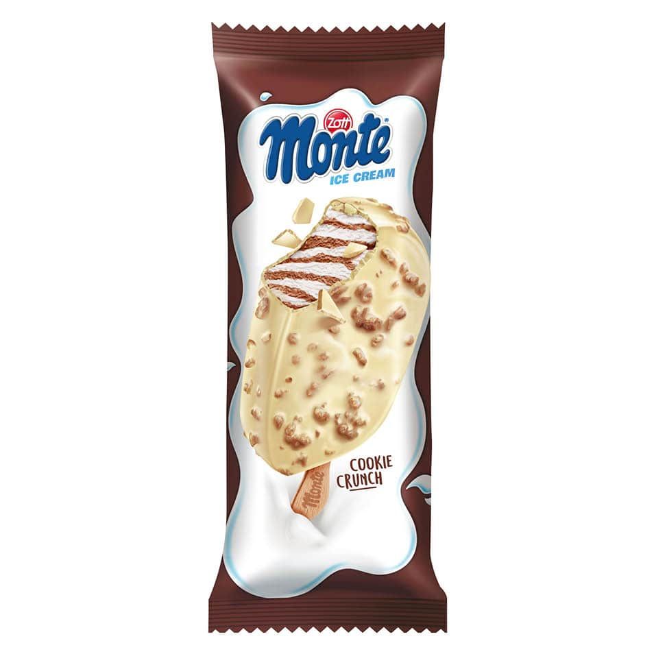 Lody na patyku Monte White Zott 100ml widok 1
