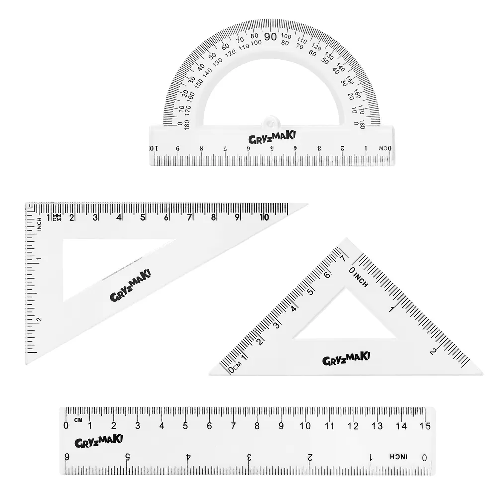Zestaw kreślarski Gryzmaki 4szt Sz25 widok 2