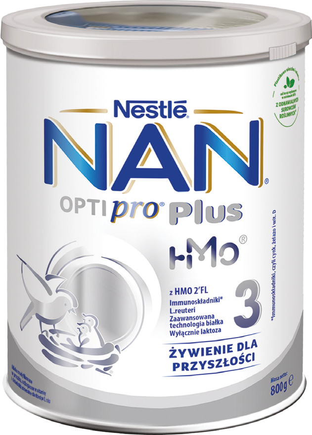 Mleko Nan Optipro plus 3 800g widok główny 