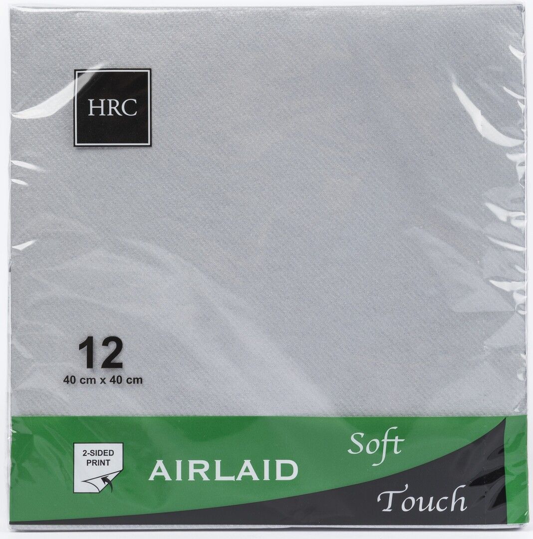 Serwetki Airlaid dwustronne 40x40cm 12szt widok główny