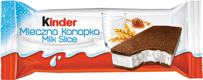 Kinder Mleczna Kanapka 28g widok główny