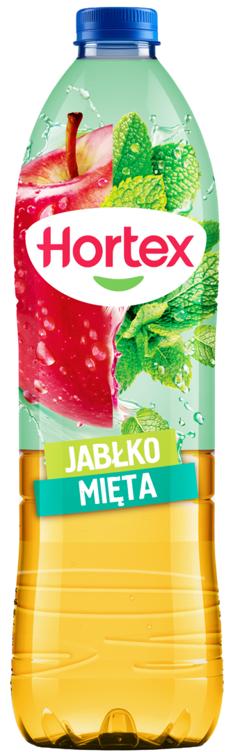 Napój niegaz. jabłko mięta Hortex 2l widok 1