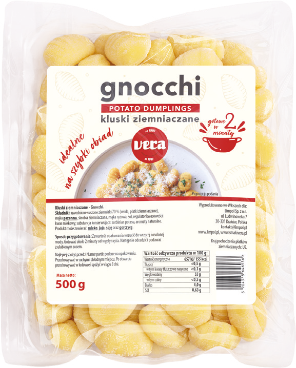 Gnocchi Vera 500g widok 1
