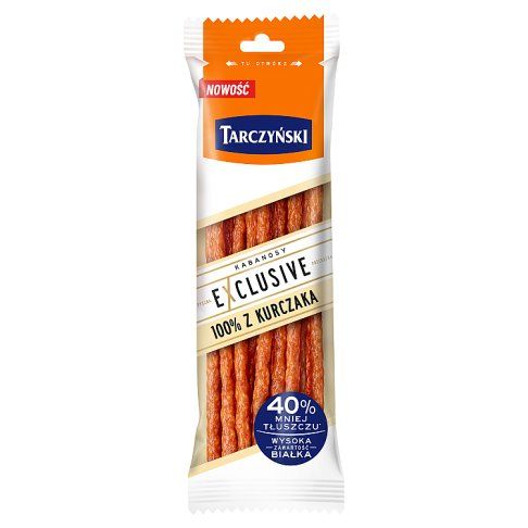 Kabanosy exclusive 100% z kurczaka Tarczyński 90g widok 3