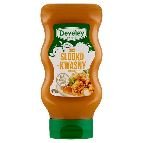 Sos słodko kwaśny Develey 460g widok 2