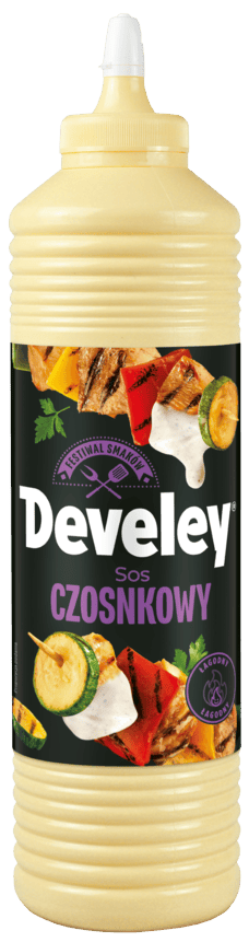 Sos czosnkowy Develey 850g widok 1