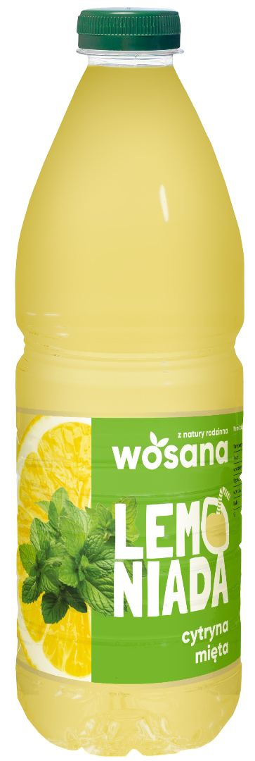 Lemoniada niegaz. cytryna mięta Wosana 1,5l widok 1