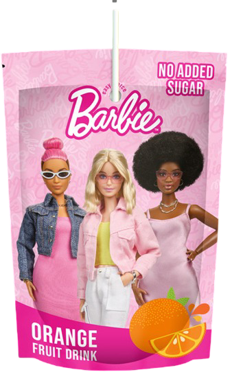 Napój niegaz. orange Barbie 200ml widok 1