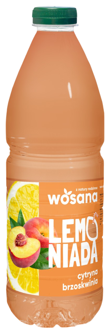 Lemoniada niegaz. cytryna brzoskwinia Wosana 1,5l widok 1