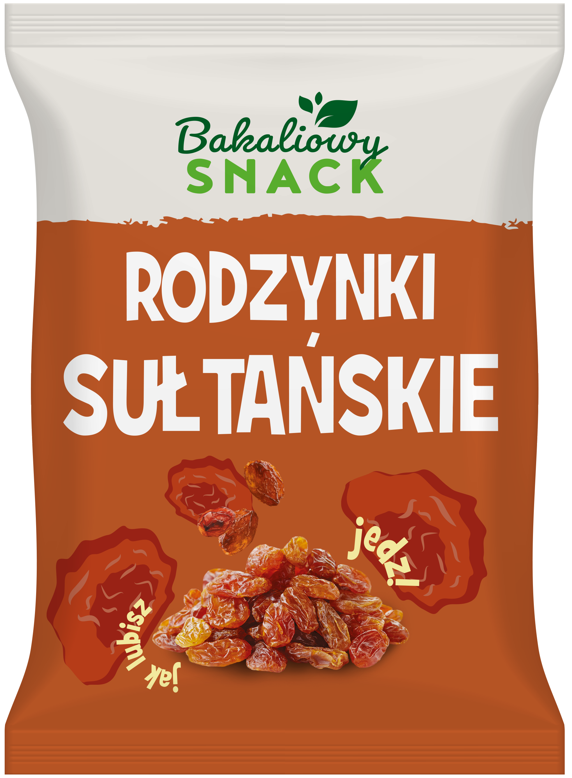 Rodzynki sułtańskie Bakaliowy Snack 200g widok główny