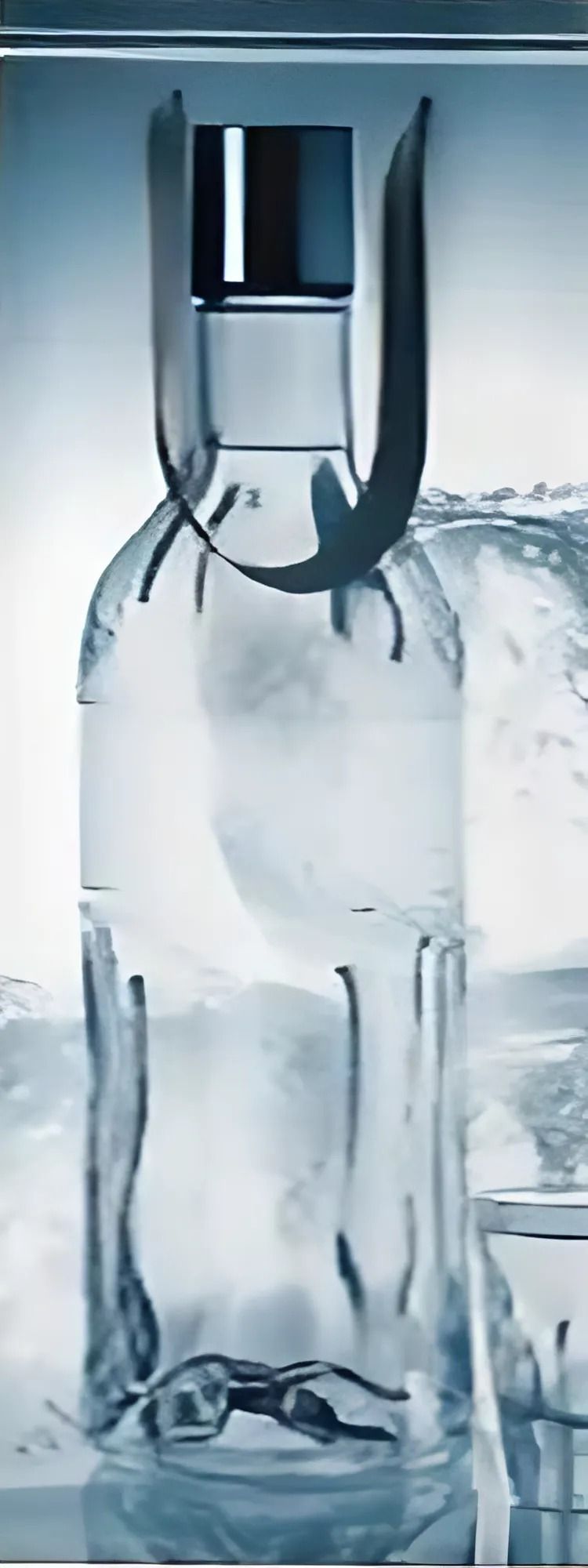 Torba ozdobna na butelkę14x42x12cm widok 2