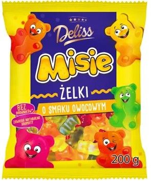 Żelki misie Deliss 200g widok 1
