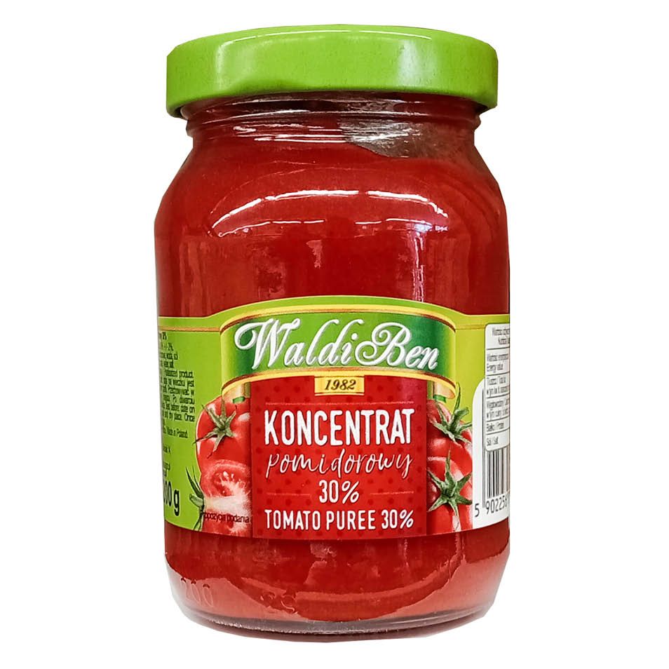 Koncentrat pomidorowy 30% Waldiben 200g widok 1