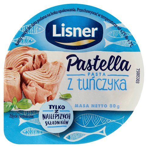 Pastella z tuńczyka Lisner 80g widok 1