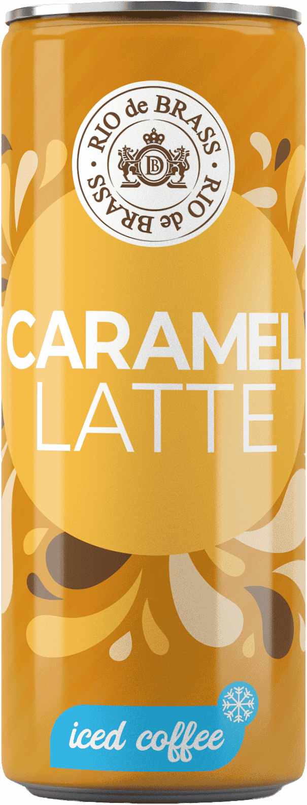 Napój mleczno-kaw caramel latte Rio De Brass 250ml widok 1