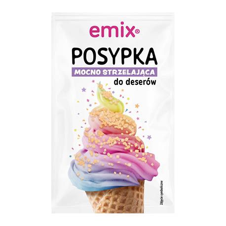 Posypka mocno strzelająca Emix 20g widok 1