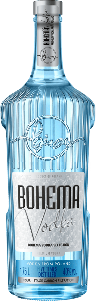 Wódka Bohema 1,75l 40% widok główny