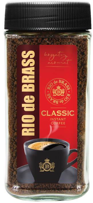 Kawa rozpuszczalna Classic Rio De Brass 200g widok główny