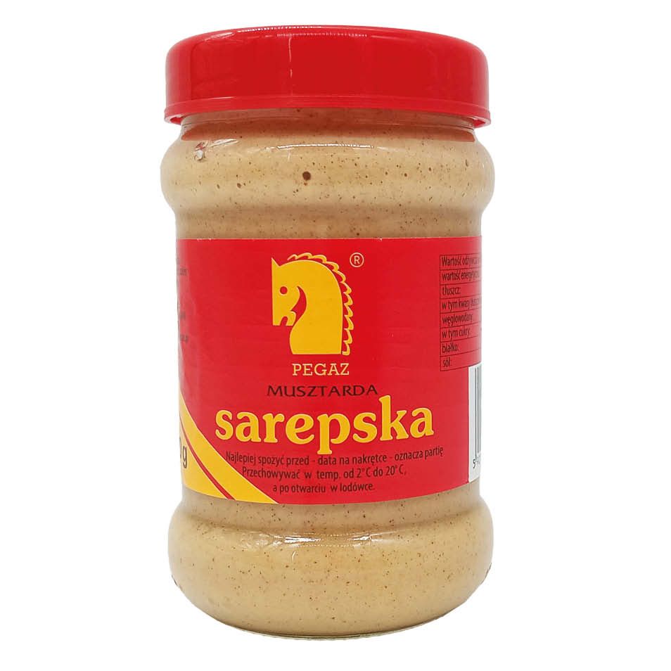 Musztarda sarepska Pegaz 300g widok 1