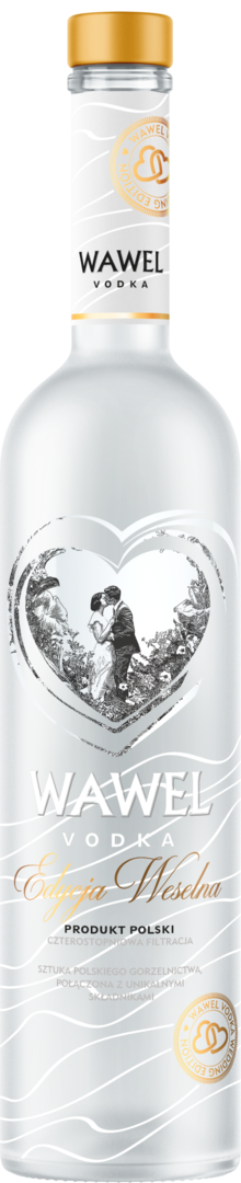 Wódka Wawel Wedding Edition 0,5l 40% widok 1