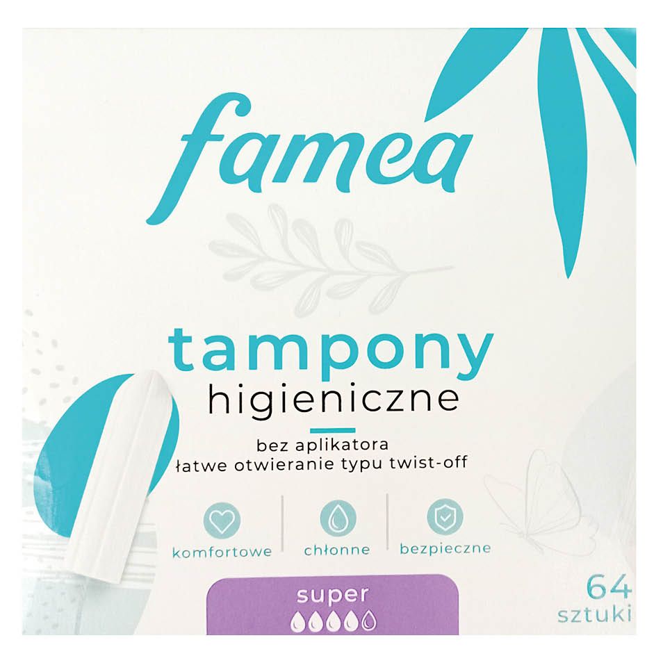 Tampony Famea super 64szt widok 1