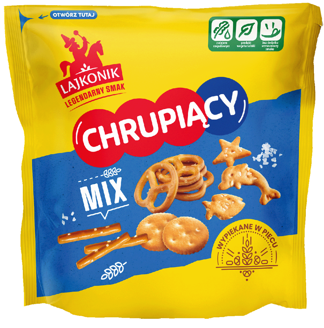 Chrupiący mix Lajkonik 180g widok 1