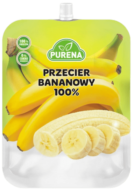 Przecier bananowy Purena 350g widok 1