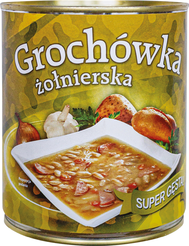 Grochówka żołnierska Yabra 840g widok główny