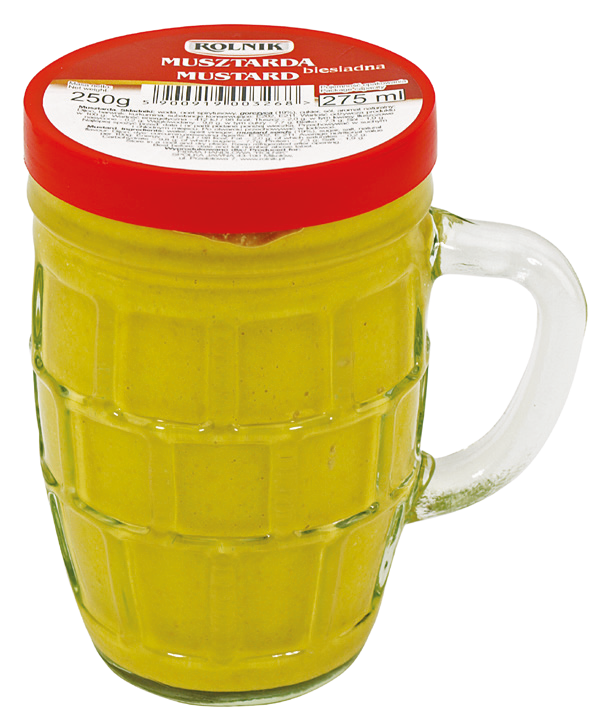 Musztarda biesiadna Rolnik 250g widok główny