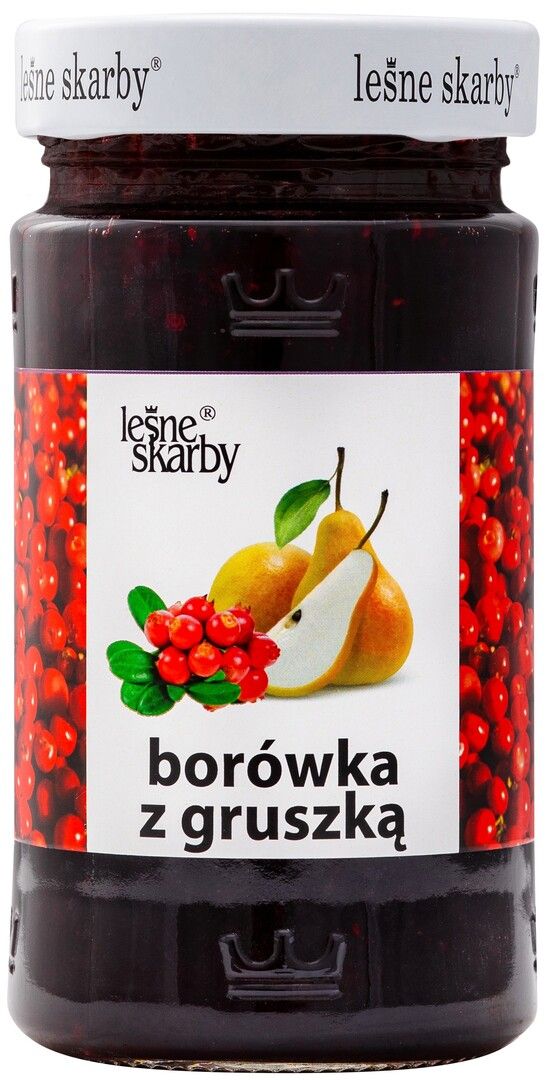 Borówka z gruszką Leśne Skarby 320g widok 1