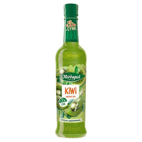 Syrop kiwi Herbapol 420ml widok 1