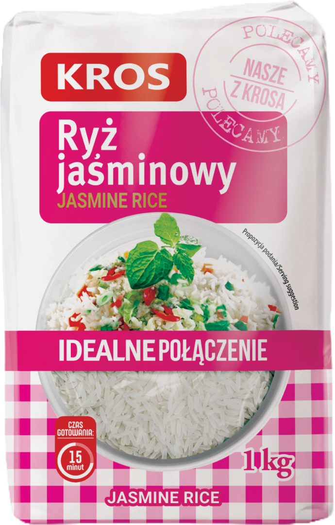Ryż jaśminowy Kros 1kg widok 1