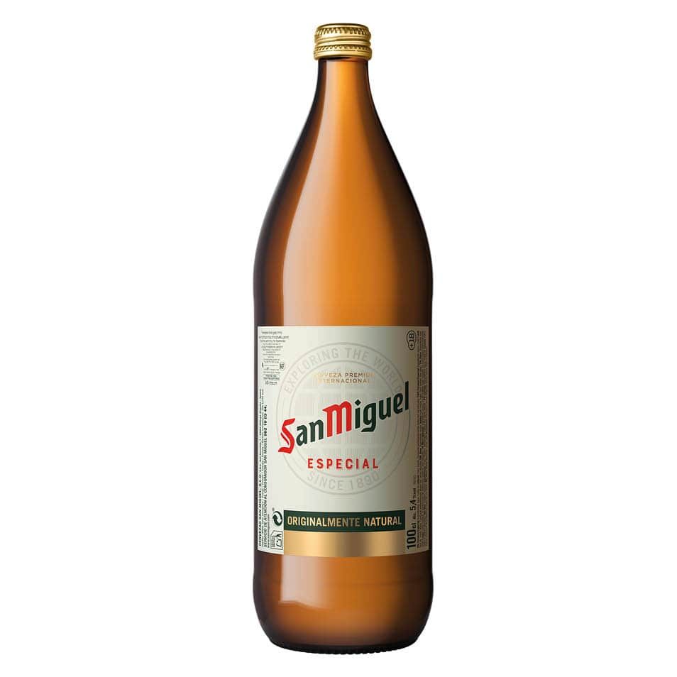 Piwo San Miguel Especial 1l 5,4% but. bzzw. widok 1